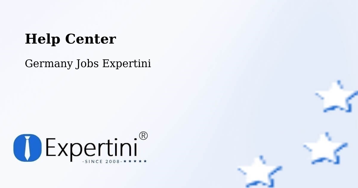 Help Center – Andernach - Germany Jobs Expertini